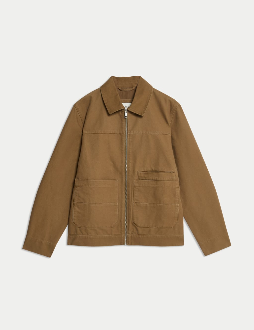Cotton Rich Canvas Harrington Jacket 2 of 6