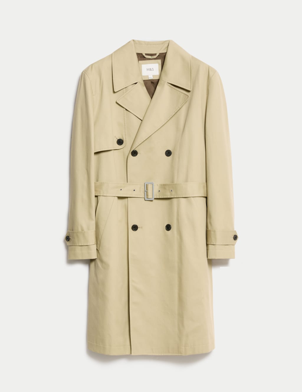 Cotton Lyocell Blend Trench 2 of 8