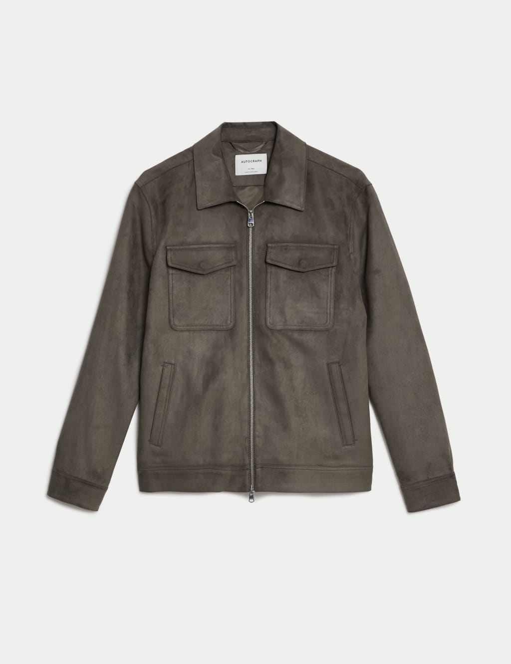 Suede harrington jacket mens top