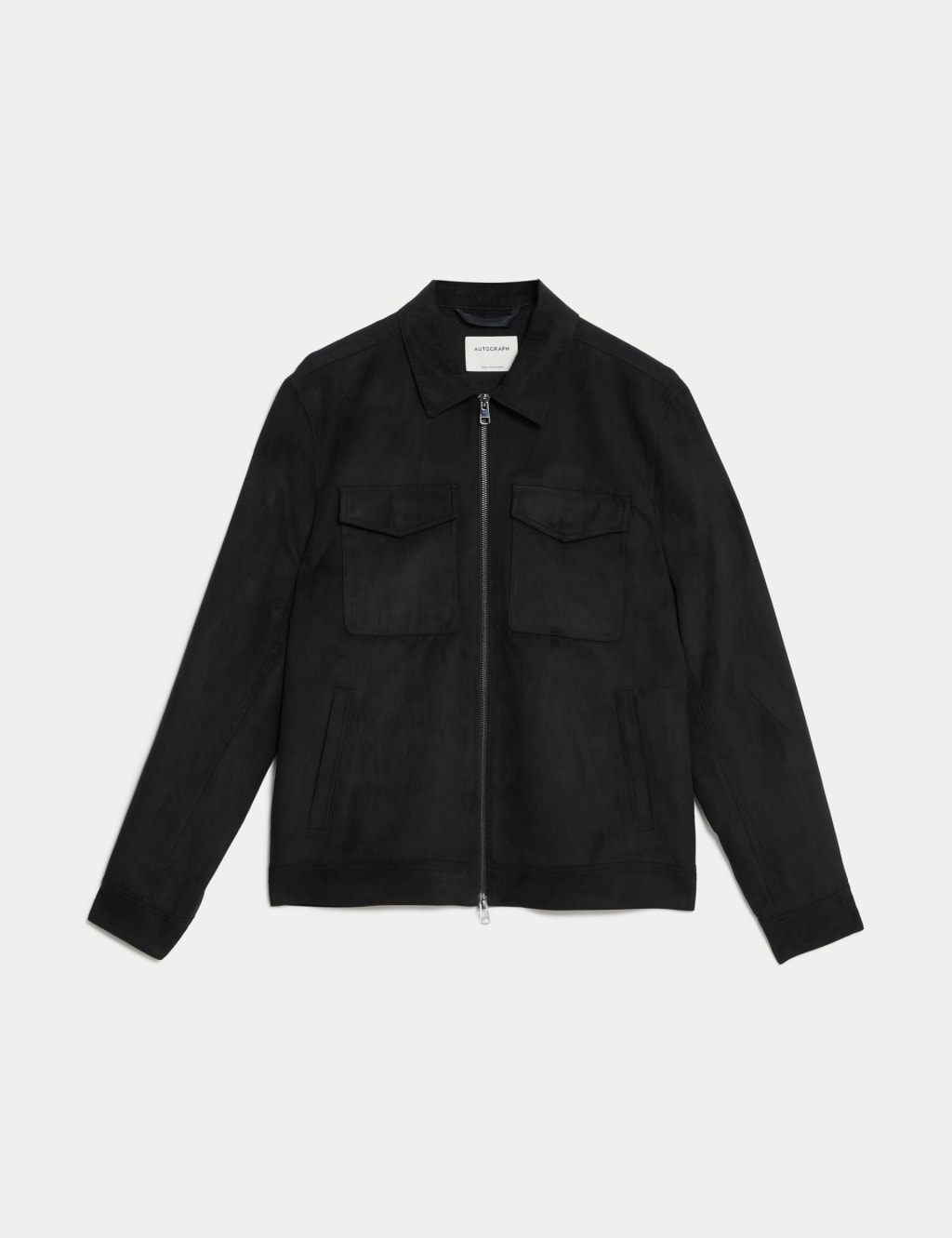 Faux Suede Harrington Jacket Autograph M S