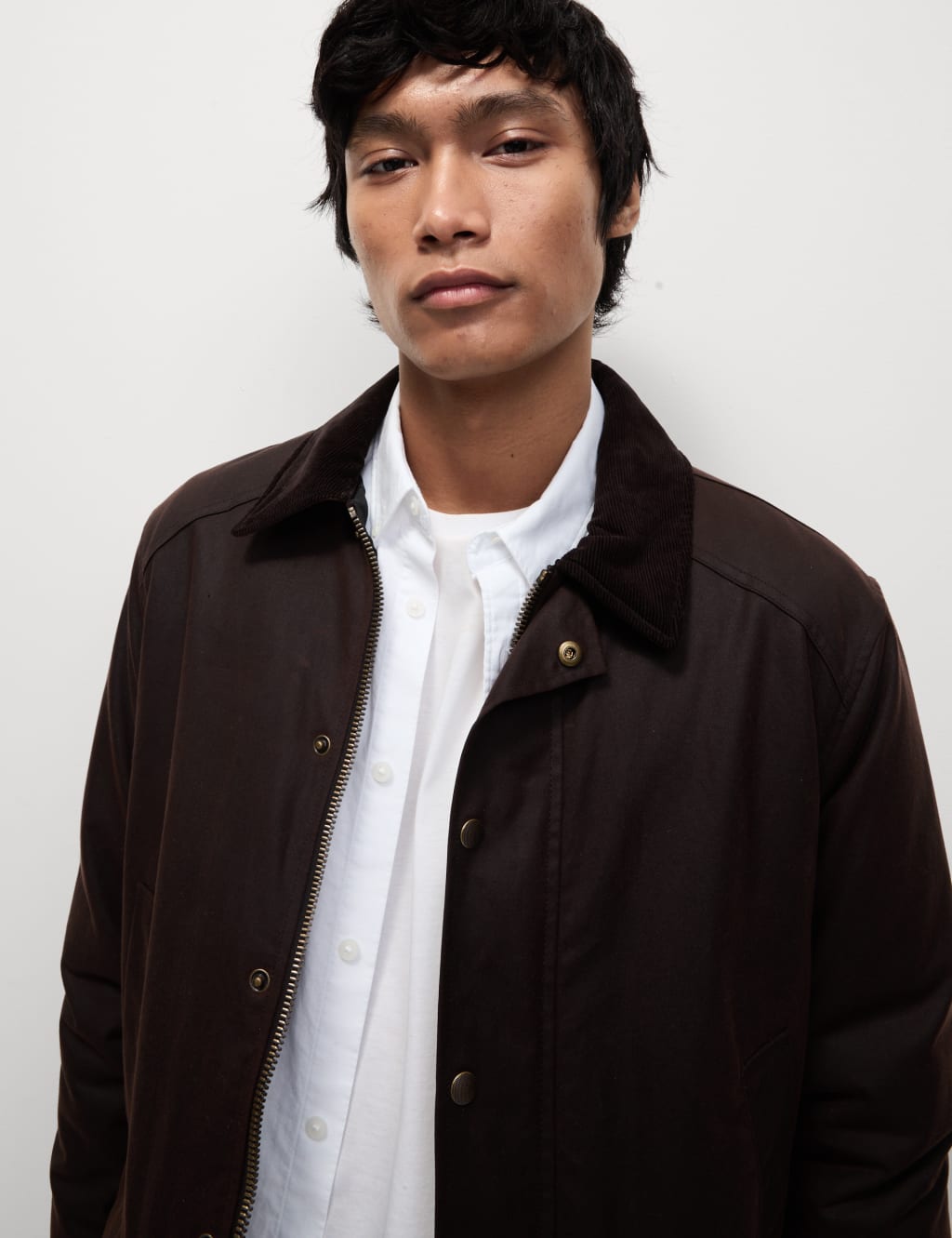 Mens wax jackets marks and spencer hot sale