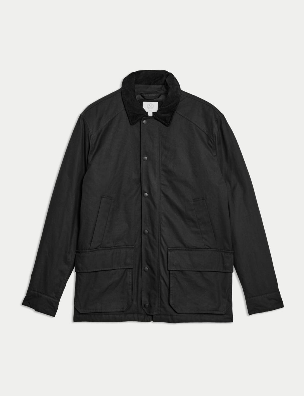 Pure Cotton Wax Jacket with Stormwear M S Collection M S