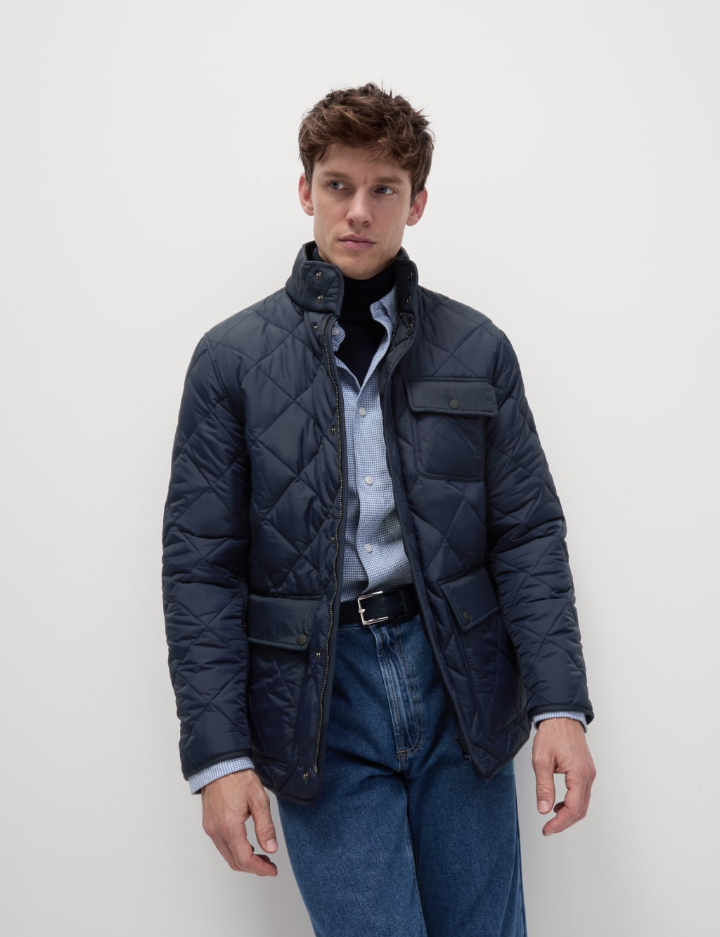Quilted Padded Jacket with Stormwear M S Collection M S