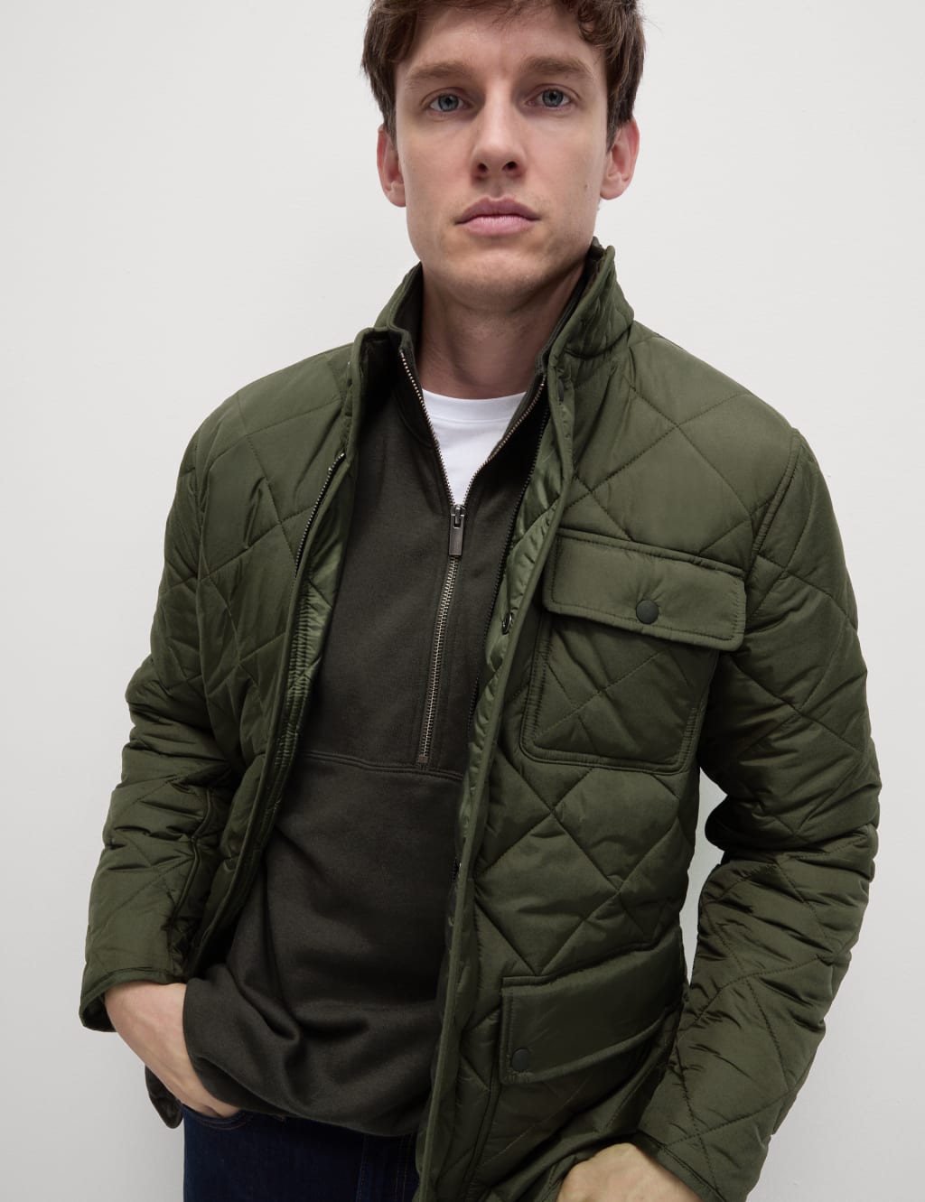 Quilted Padded Jacket with Stormwear