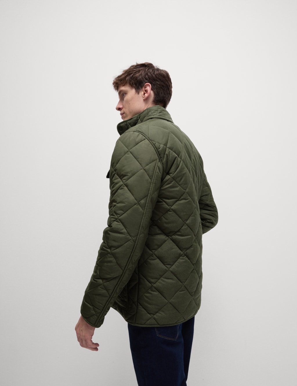 M&s quilted jacket mens outlet