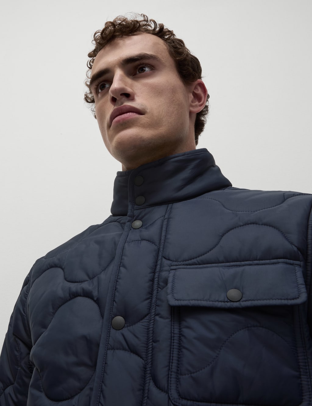 Per una quilted jacket with stormwear top