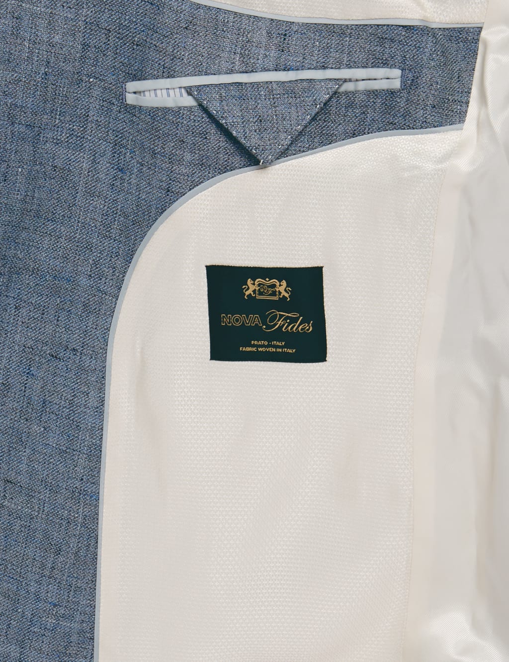 Pure Linen Tailored Fit 2 Button Marl Jacket 6 of 6