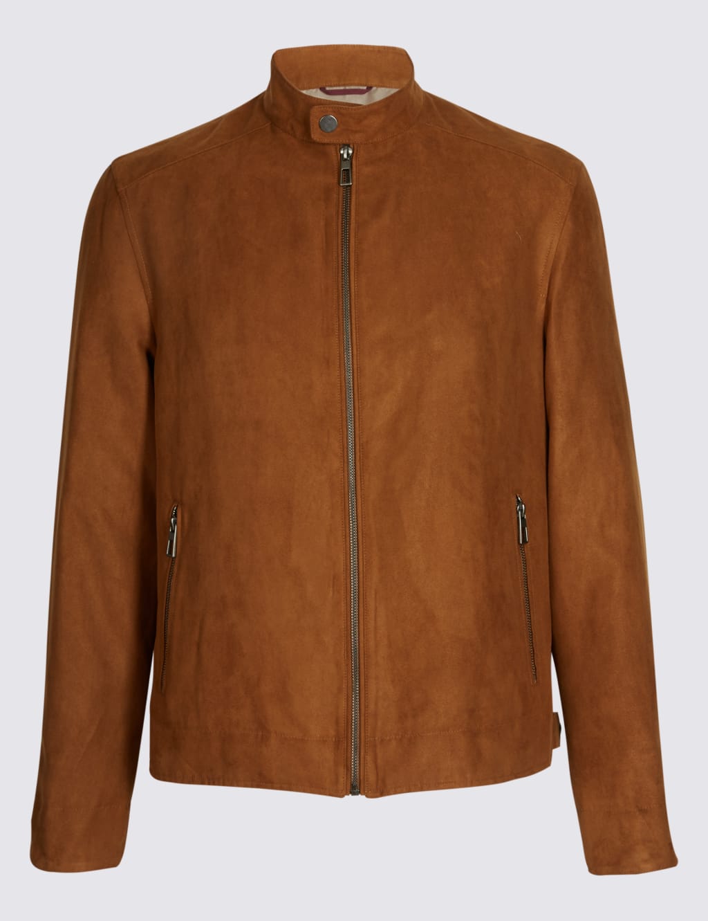 Faux Suede Biker Jacket Limited Edition M S