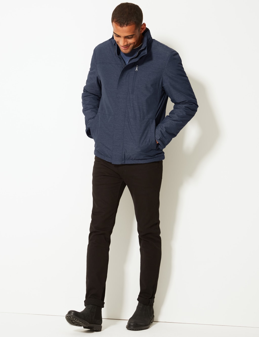 M&s padded jacket with stormwear sale