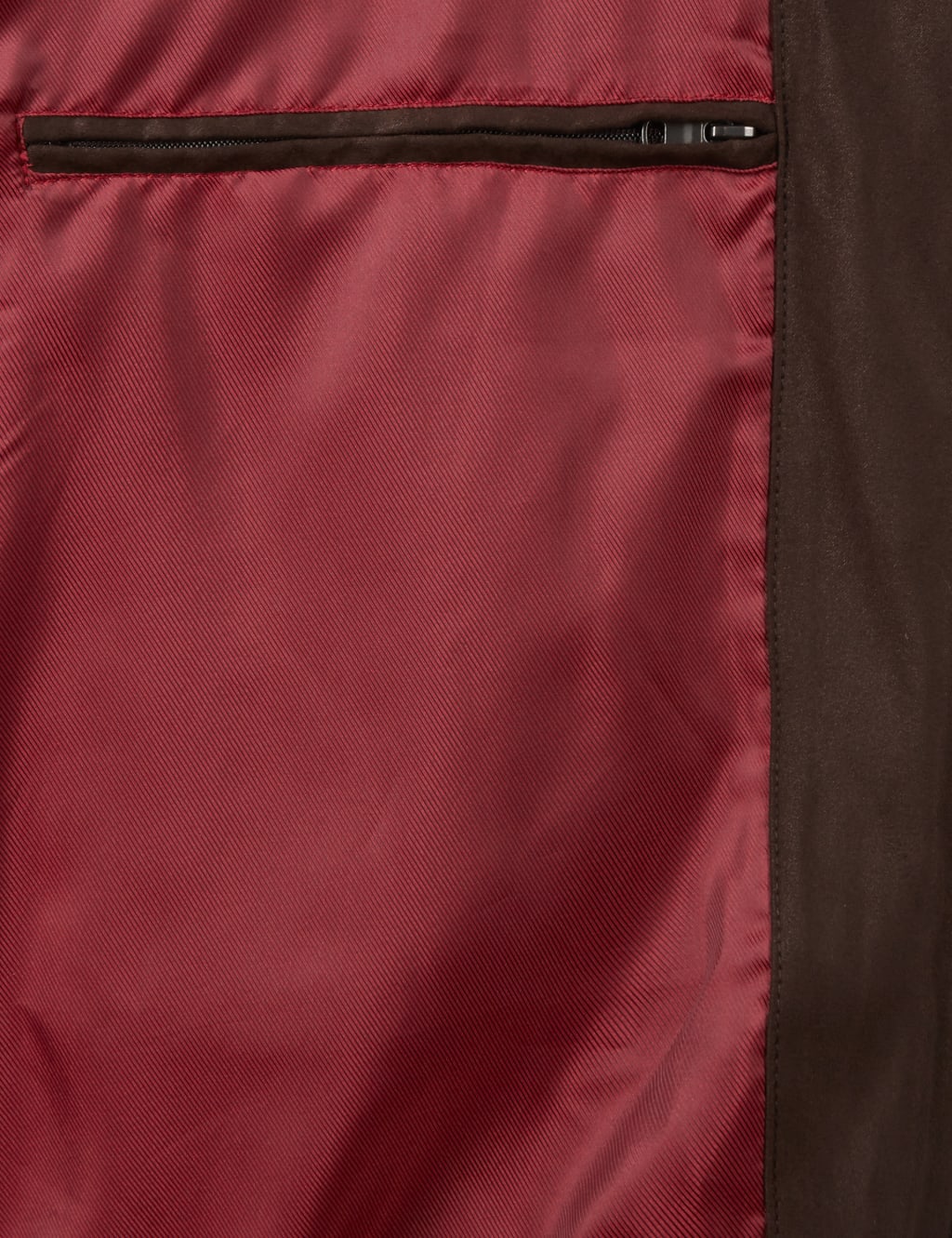 Faux Suede Bomber Jacket 6 of 6