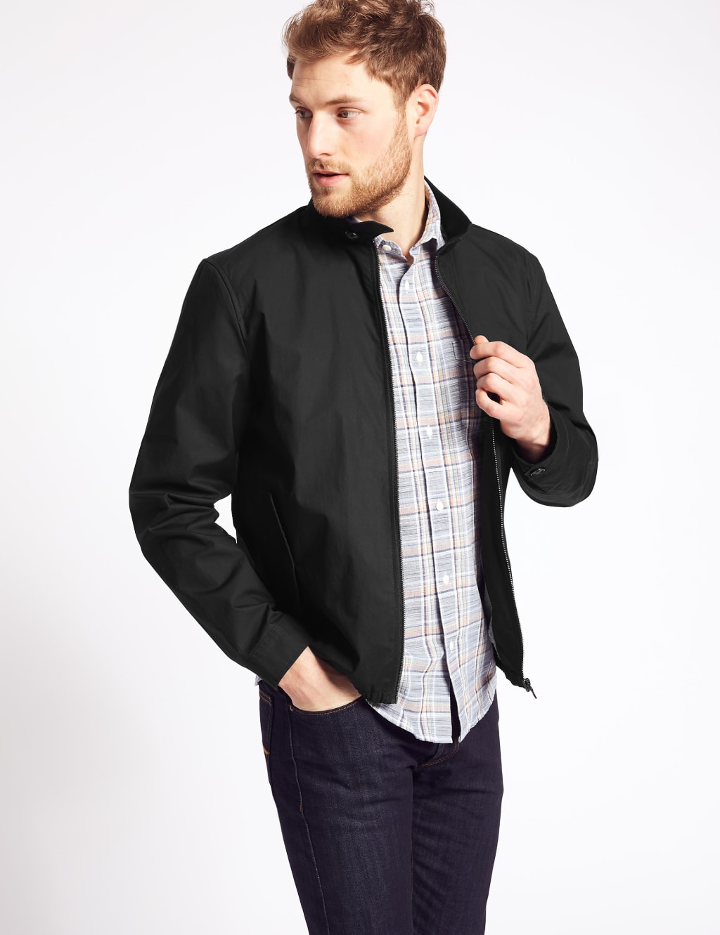 M&s harrington jacket shop
