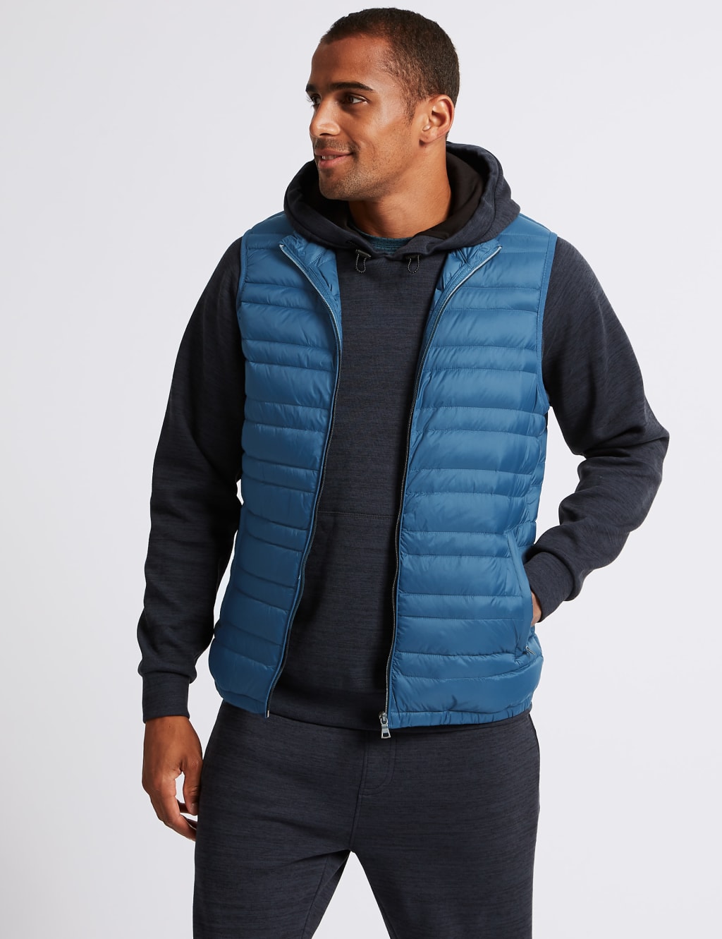 Down and feather gilet deals