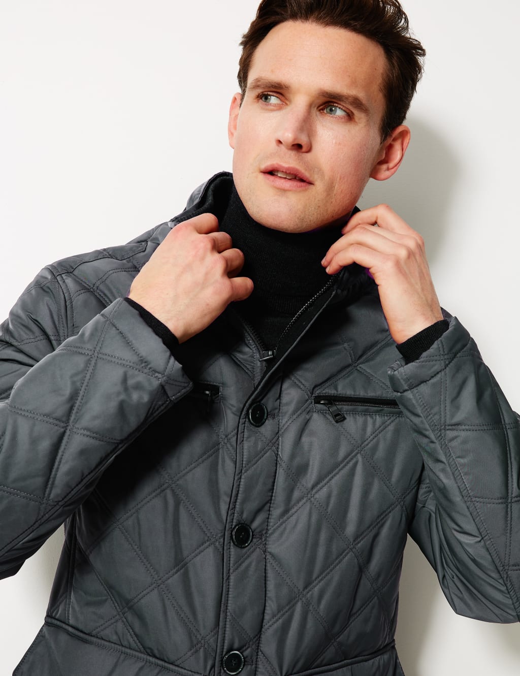Quilted Jacket with Stormwear M S Collection M S