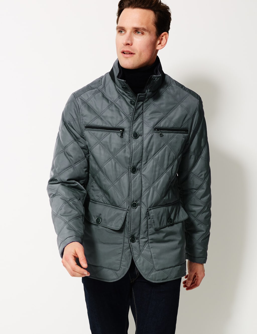 Quilted Jacket with Stormwear M S Collection M S