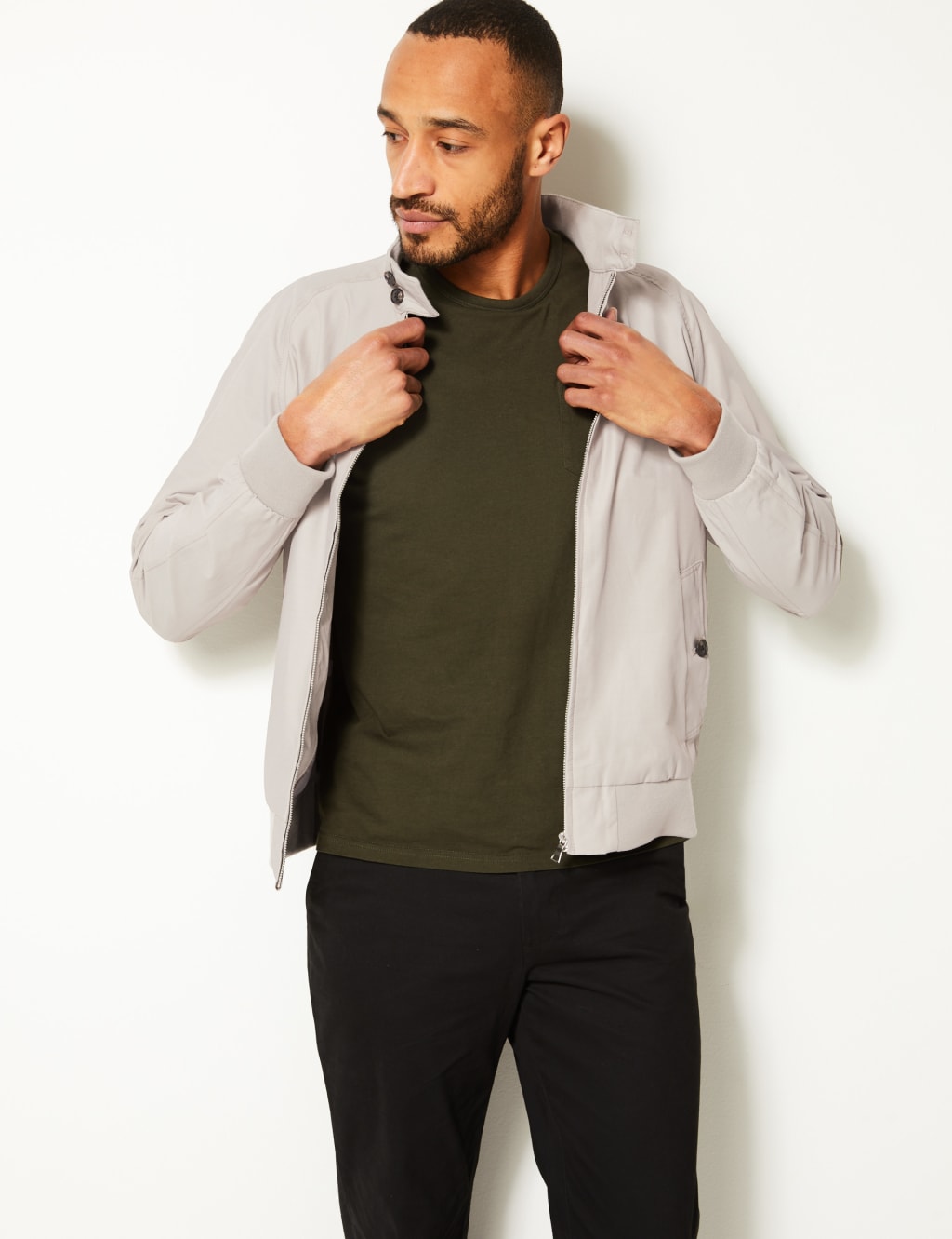 M&s harrington jacket sales