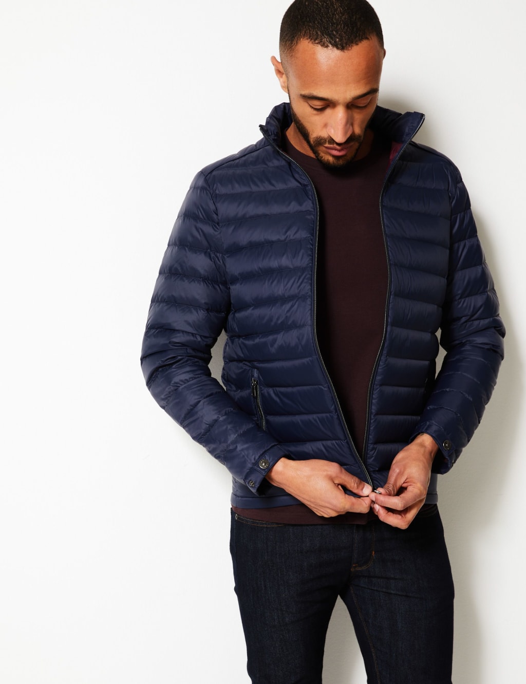M&s down jacket shop
