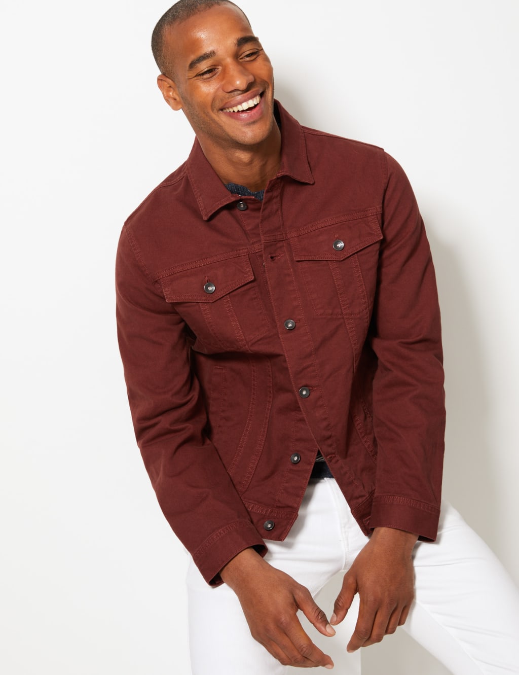 Pure Cotton Denim Jacket 3 of 5