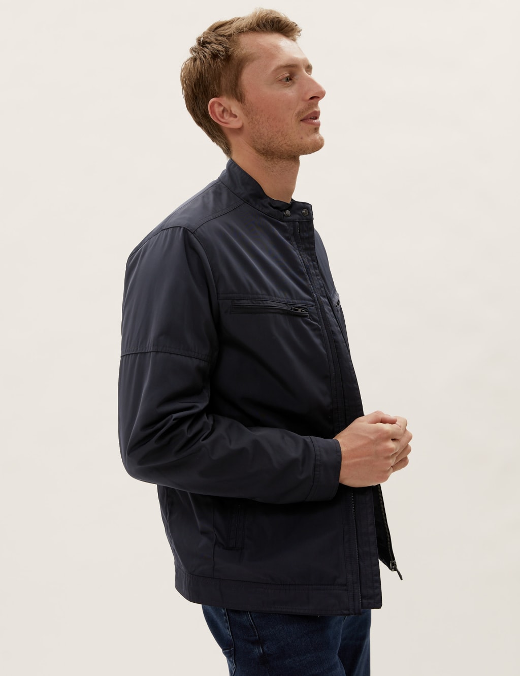 Smart Biker Jacket with Stormwear M S Collection M S