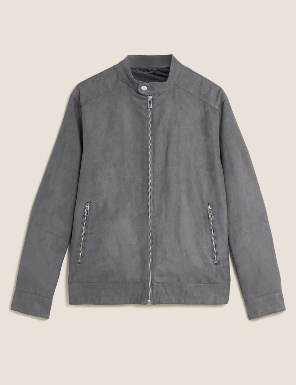 Marks and spencer faux suede jacket clearance