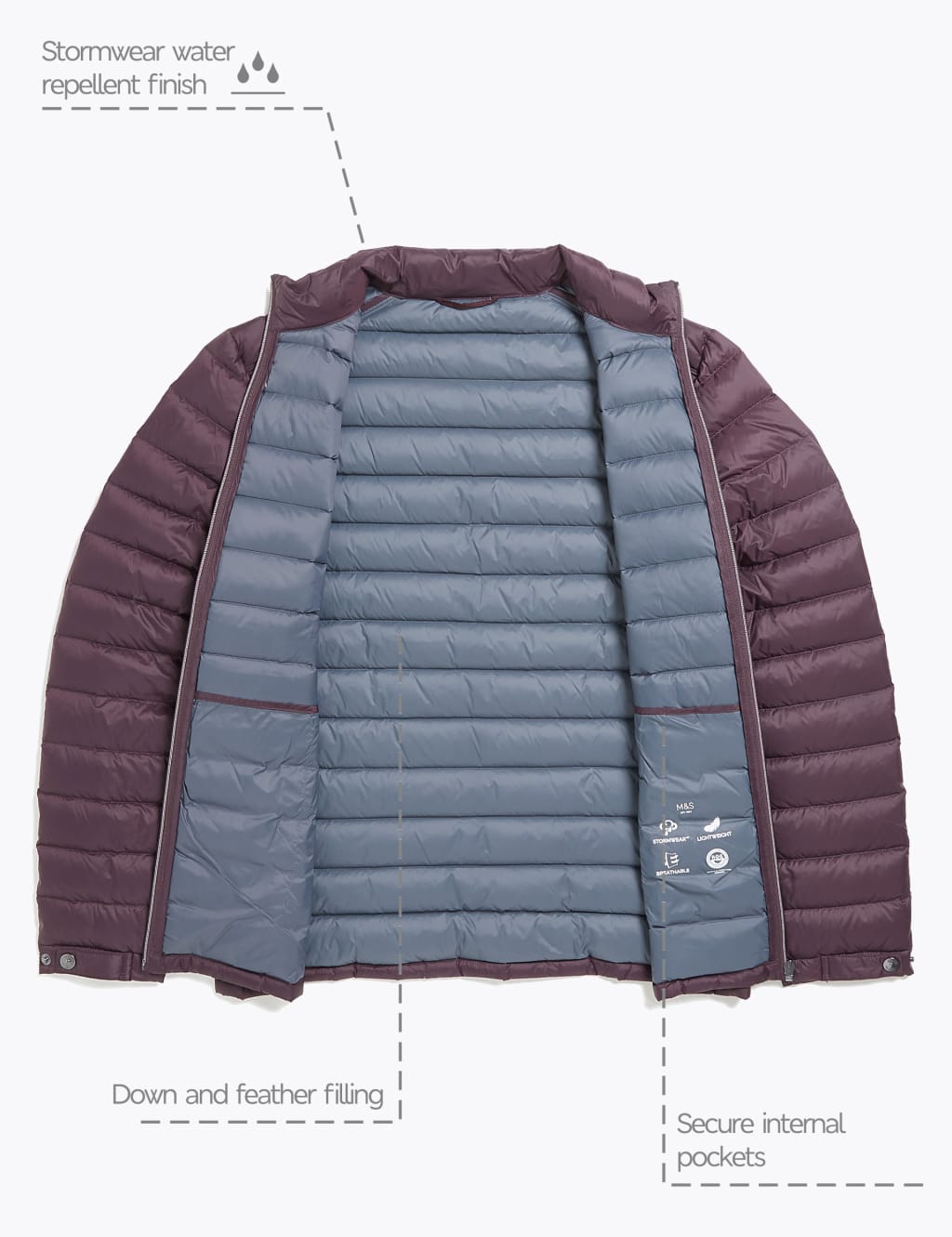 Feather & Down Puffer Jacket 4 of 5