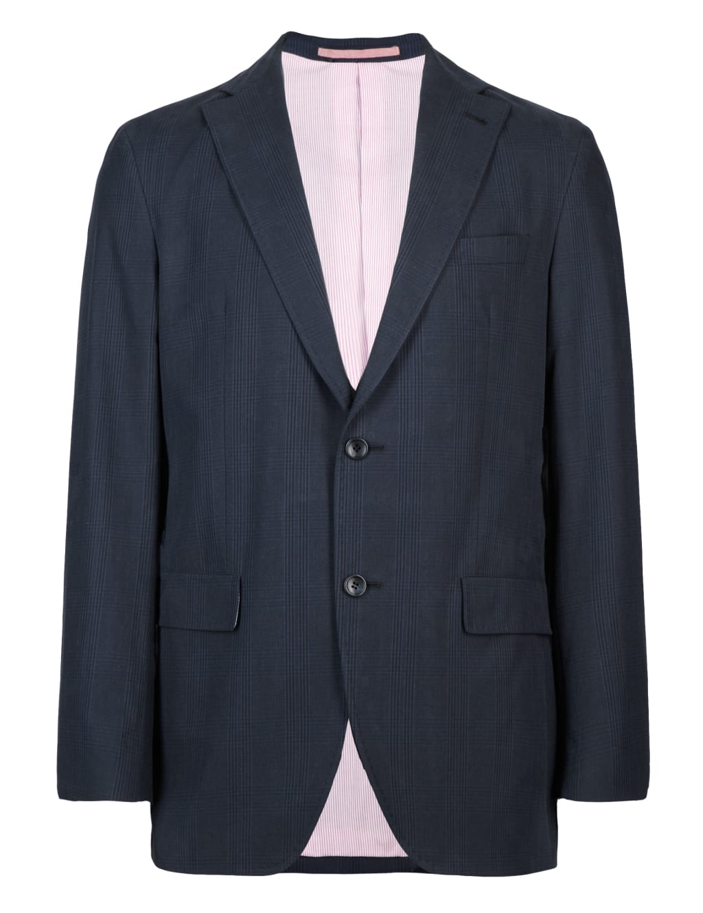 Luxury Pure Cotton Checked Jacket 4 of 5