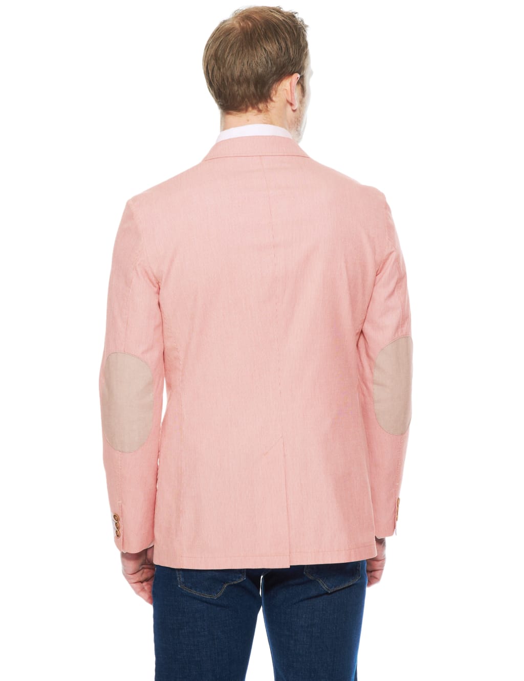 Luxury Pure Cotton Fine Striped Jacket 4 of 6
