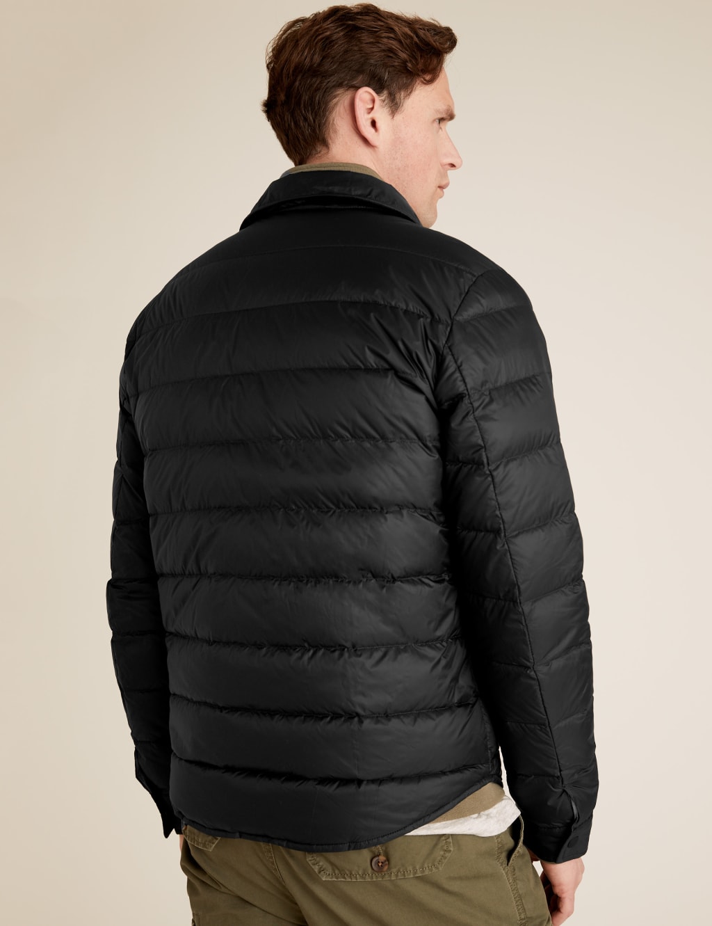 Feather and Down Shirt Jacket 4 of 8
