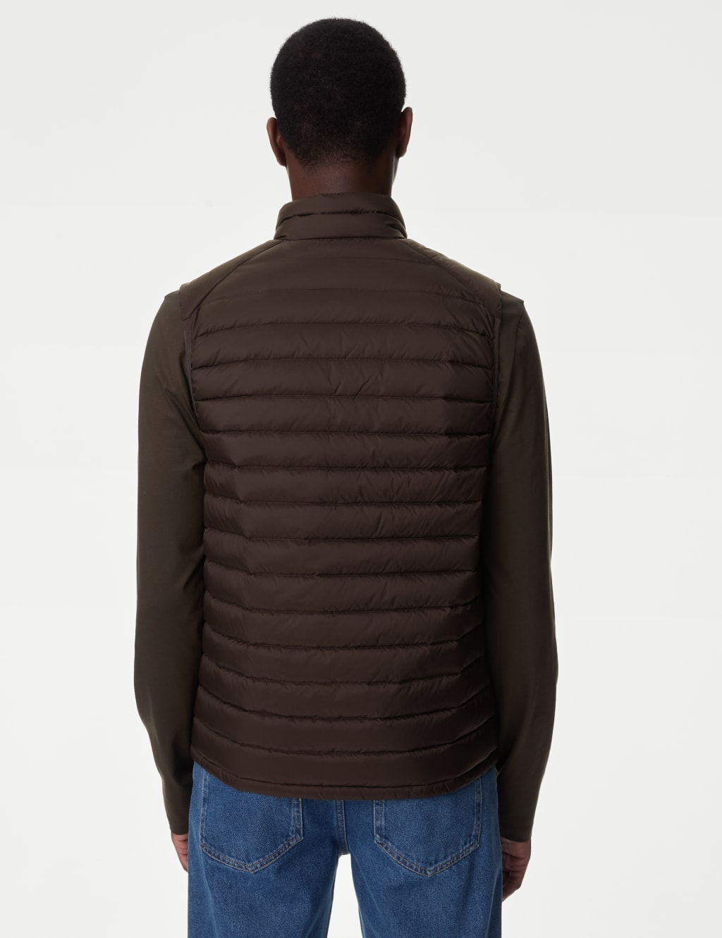 M&s down gilet top