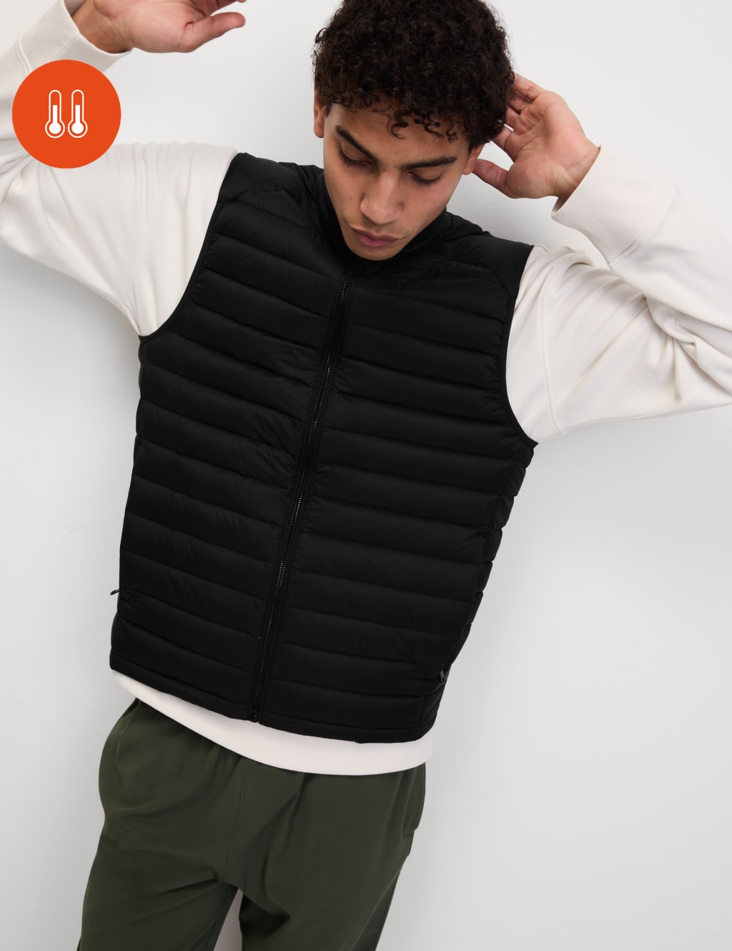 M&s down gilet deals