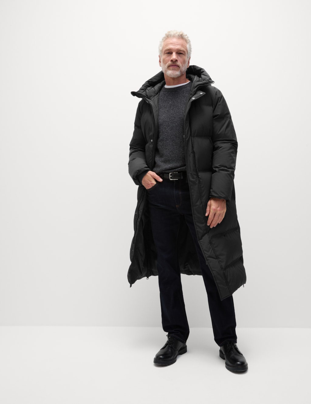 Down alternative puffer coat clearance