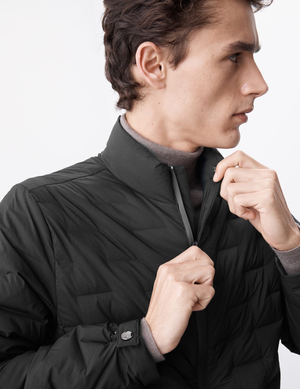 Mens baffle jacket discount