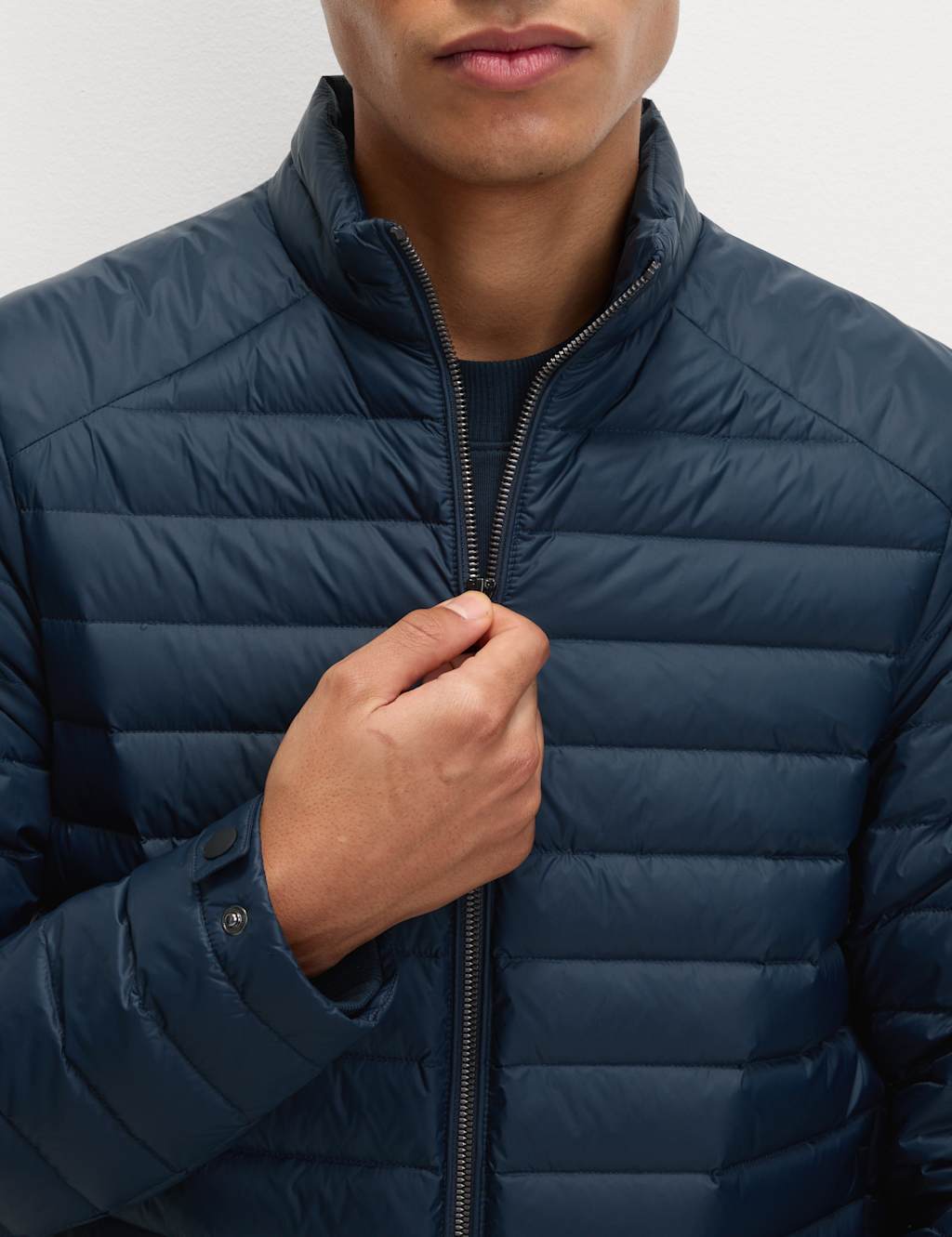 Lightweight Feather & Down Puffer Jacket with Stormwear™ 3 of 8