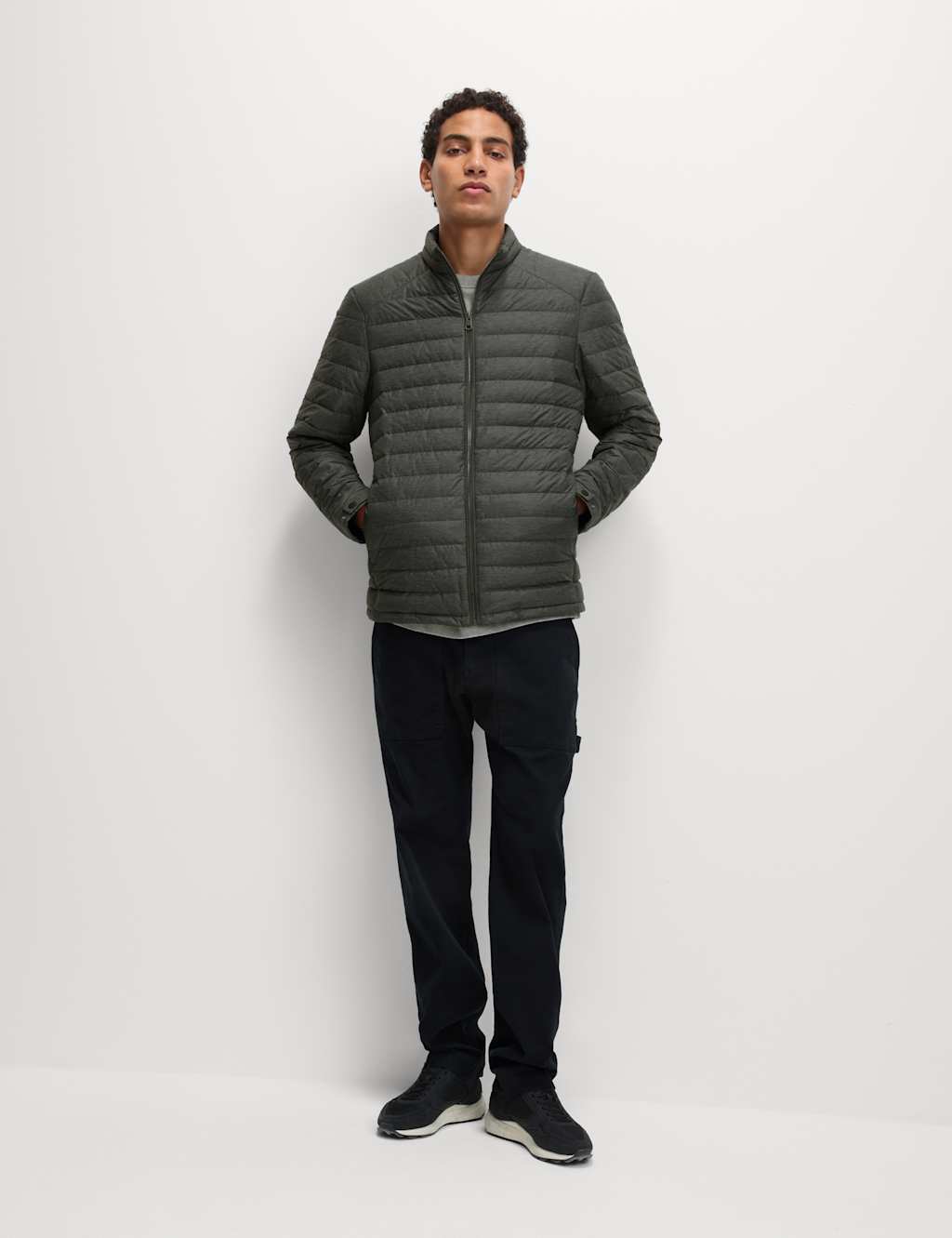Lightweight Feather & Down Puffer Jacket with Stormwear™ 3 of 7