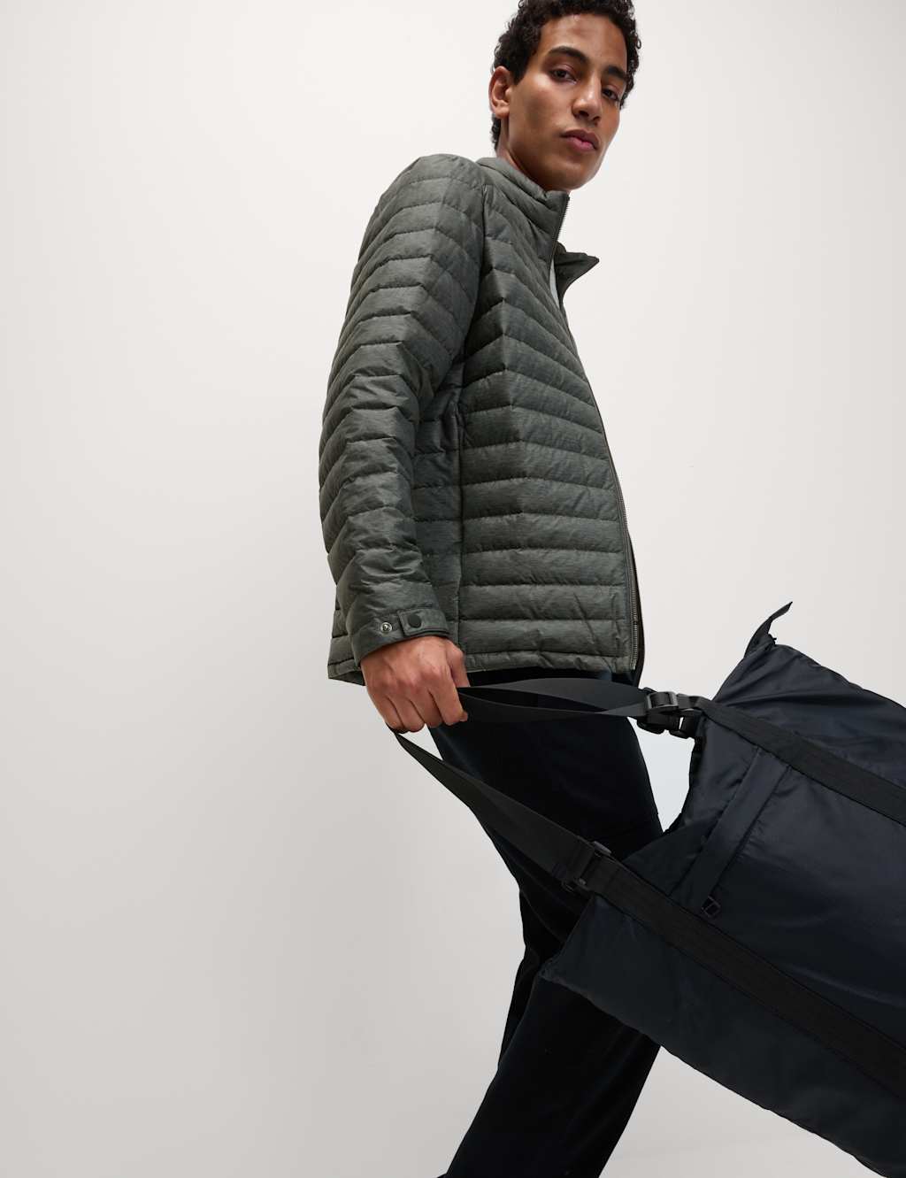 Lightweight Feather & Down Puffer Jacket with Stormwear™ 5 of 7