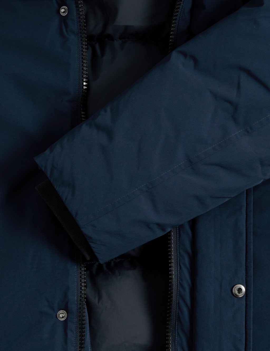 Feather and Down Padded Snorkel Parka with Stormwear