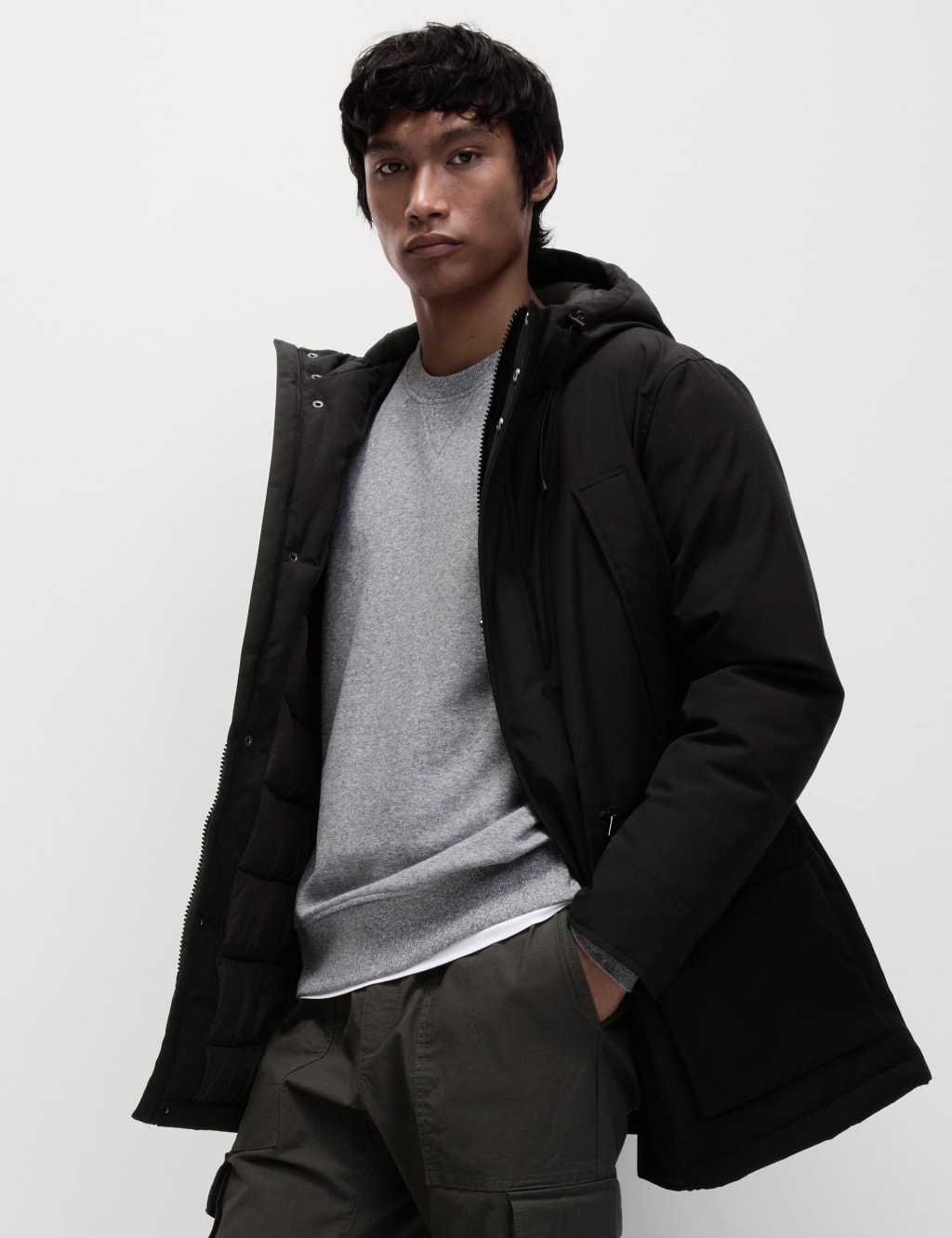 Marks and spencer mens parka outlet