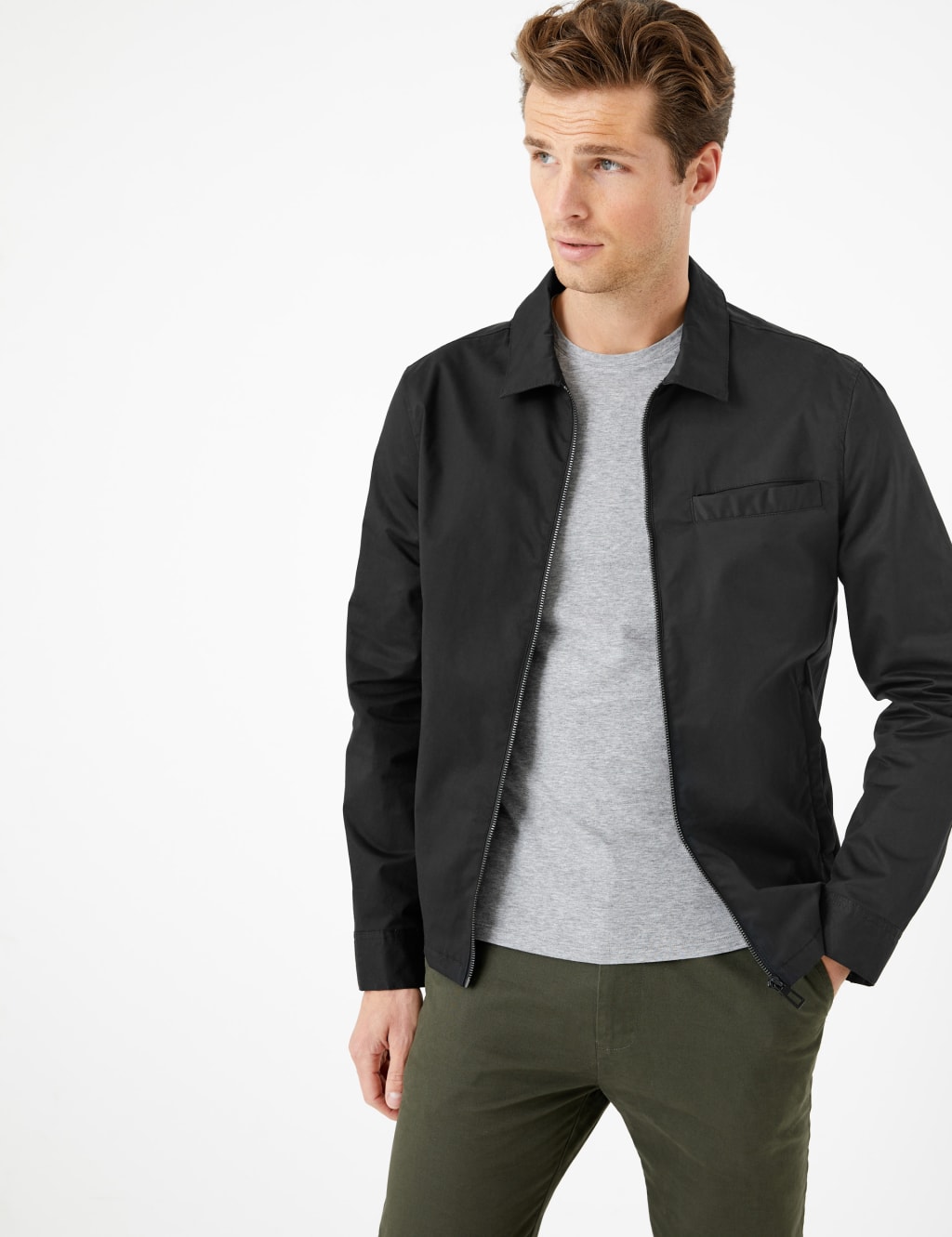 M&s harrington jacket sales