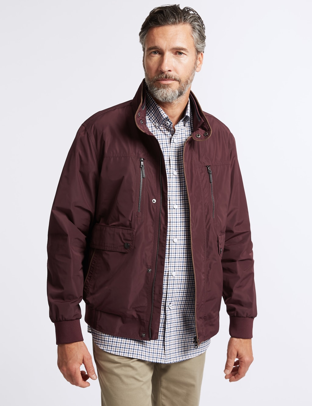 Bomber Jacket with Stormwear Blue Harbour M S