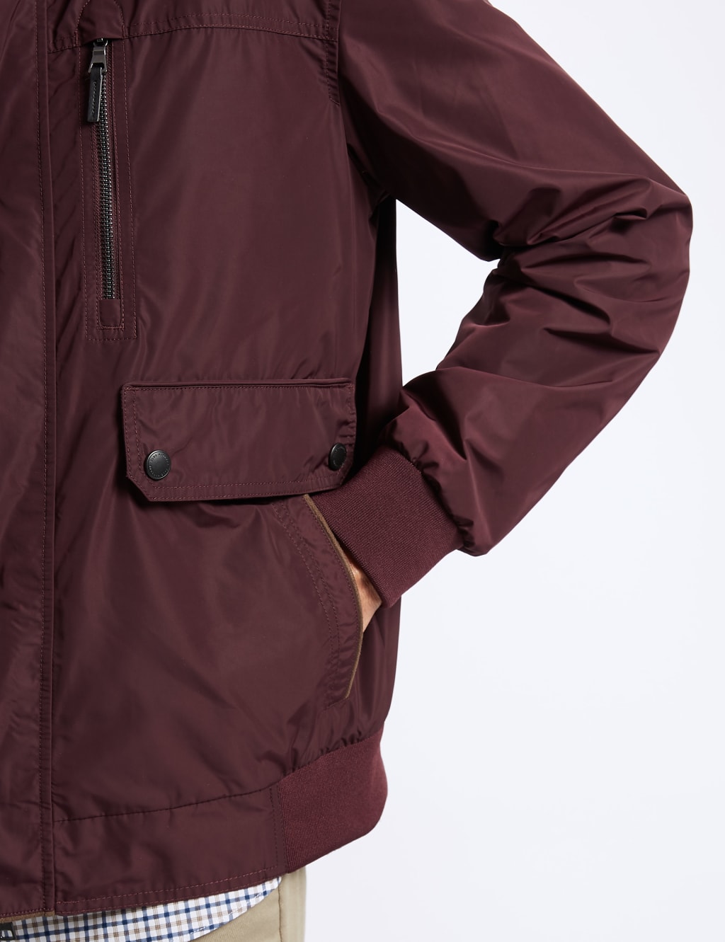Bomber Jacket with Stormwear Blue Harbour M S