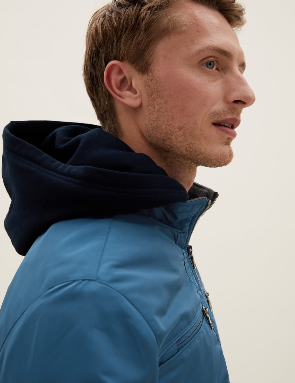 Bomber Jacket with Stormwear Blue Harbour M S