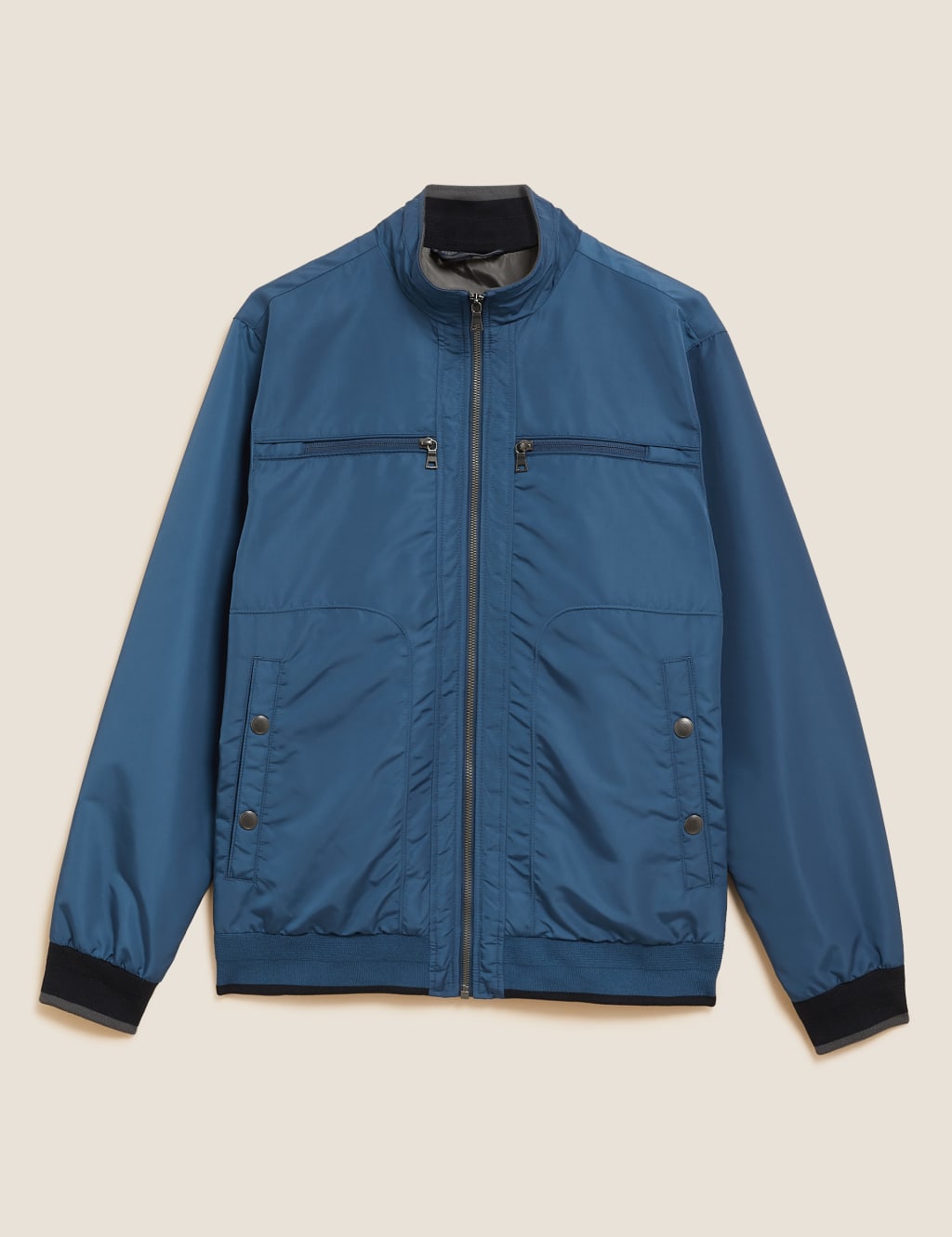 Bomber Jacket with Stormwear Blue Harbour M S