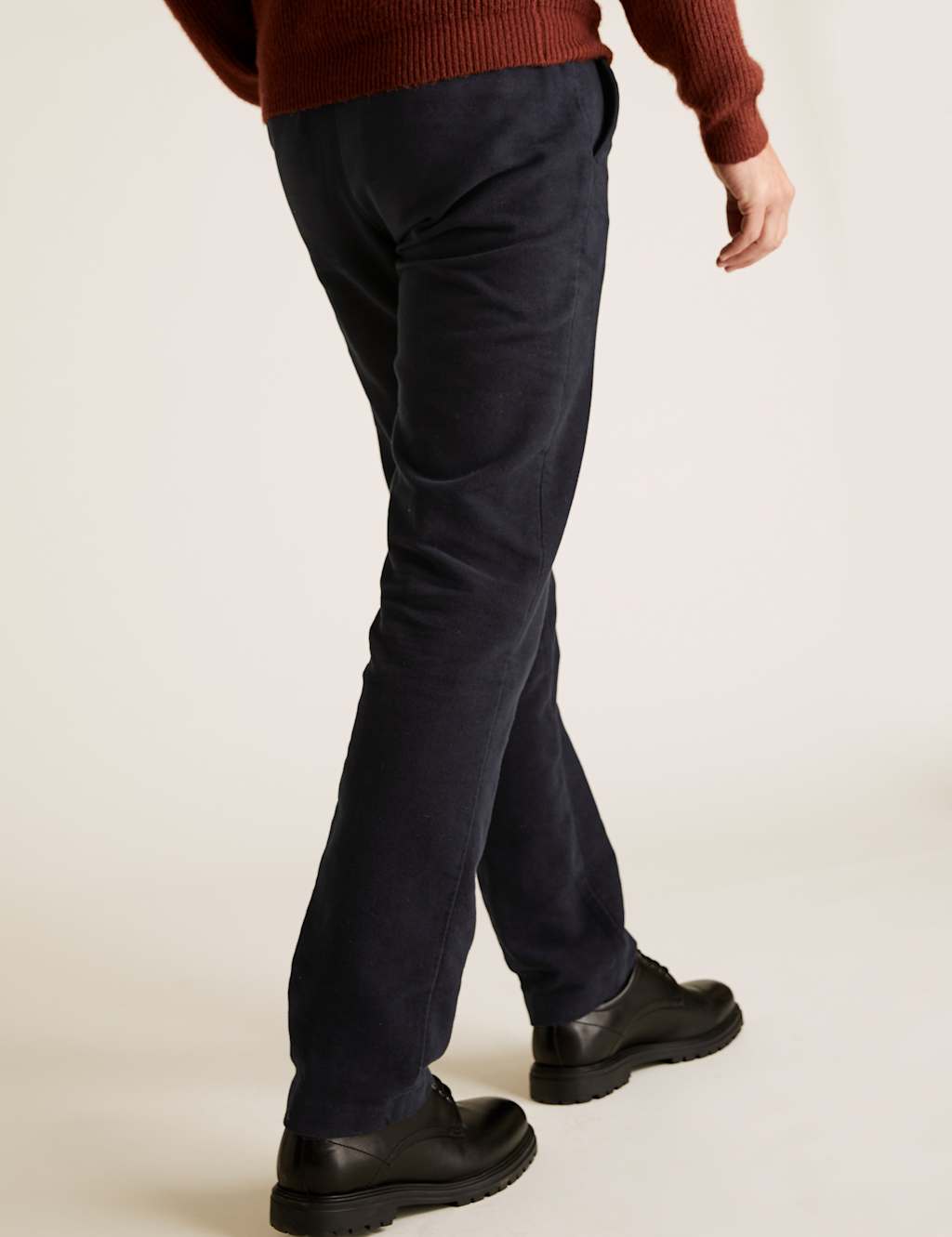 Regular Fit Italian Moleskin Chinos 4 of 4