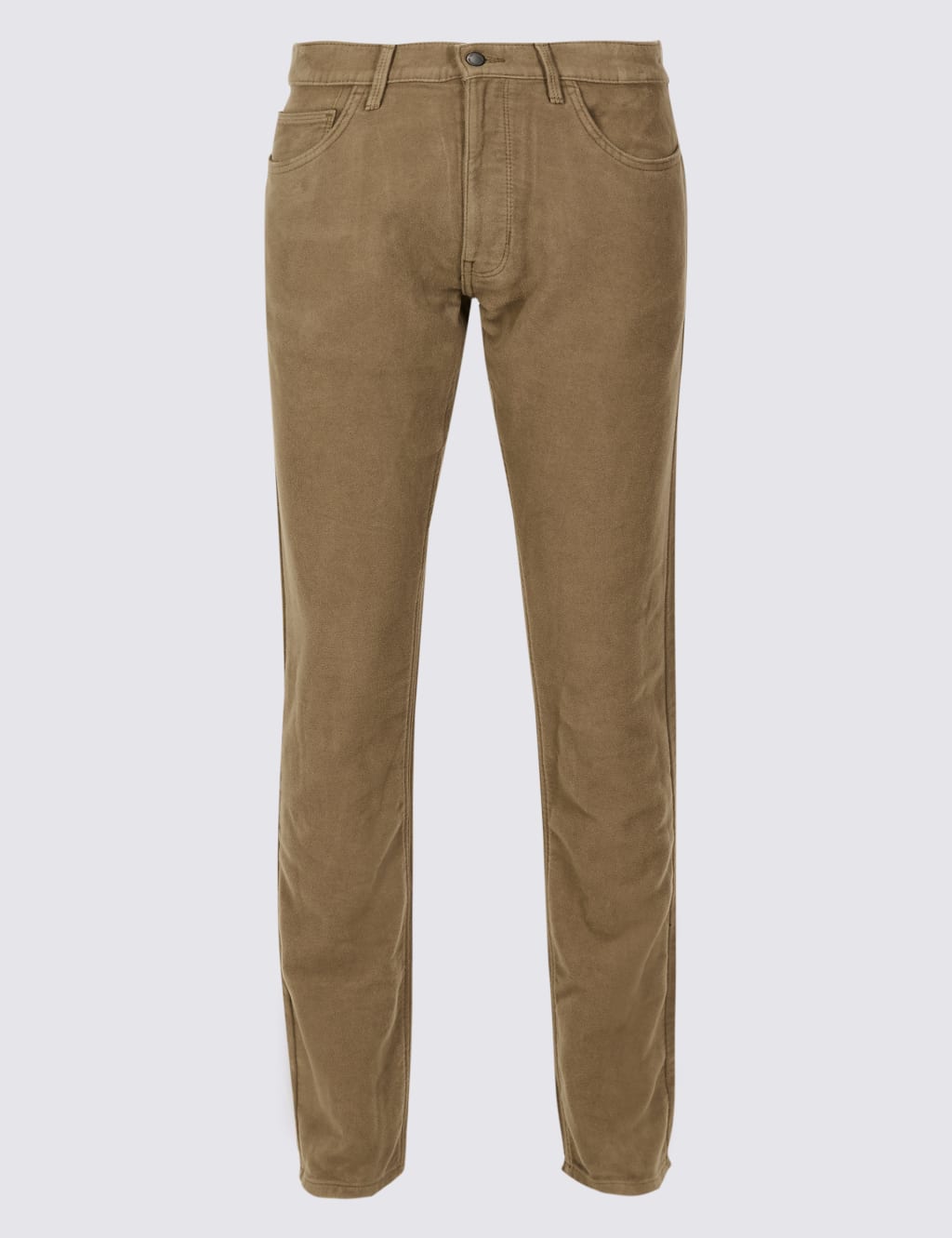 Italian Moleskin Slim Fit 5 Pocket Trousers 2 of 4