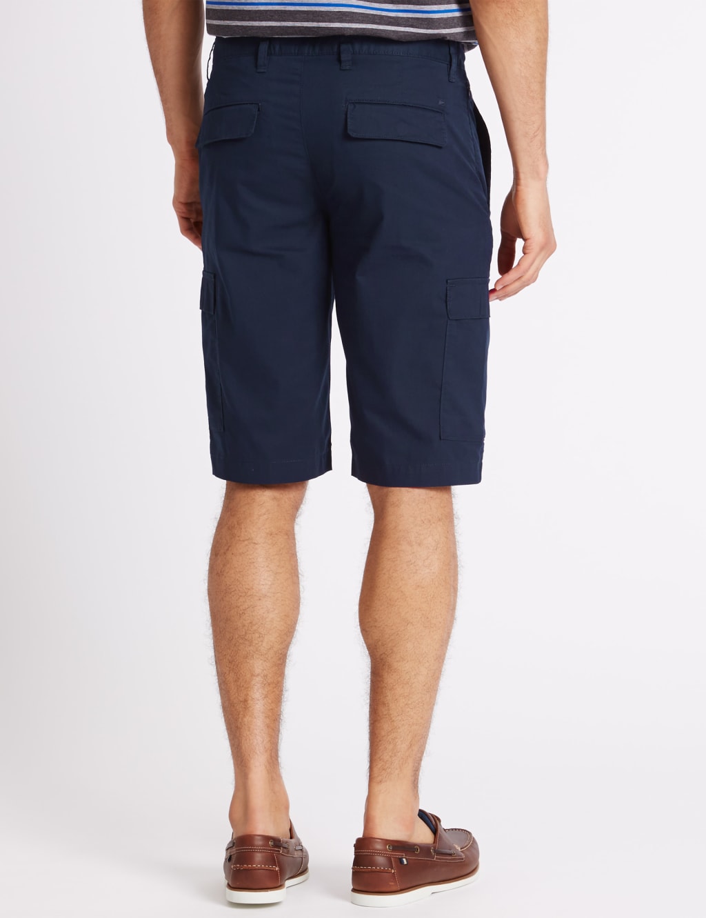 Cotton Rich Cargo Shorts with Stretch 3 of 4