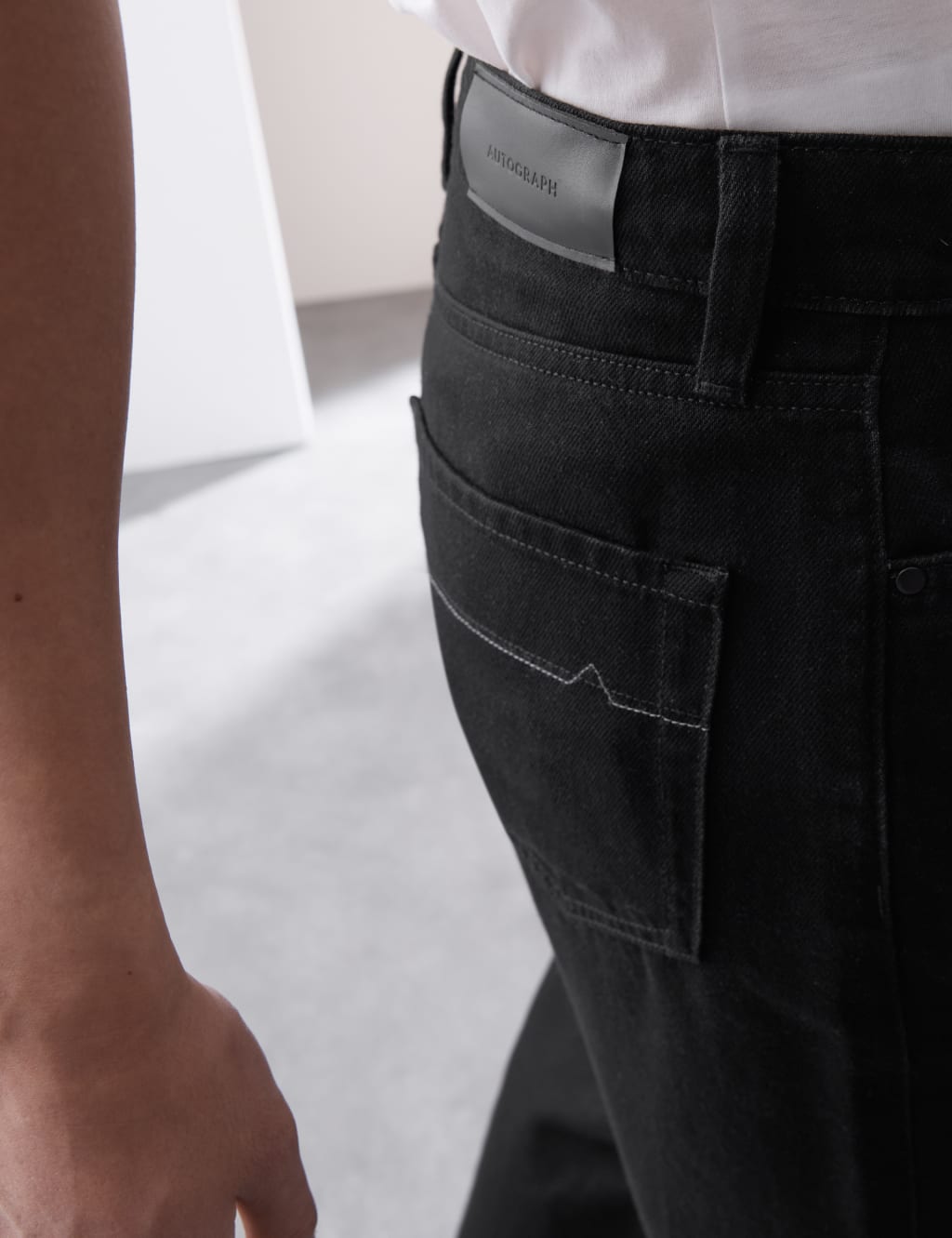 Straight Leg Soft Touch Jeans 3 of 7