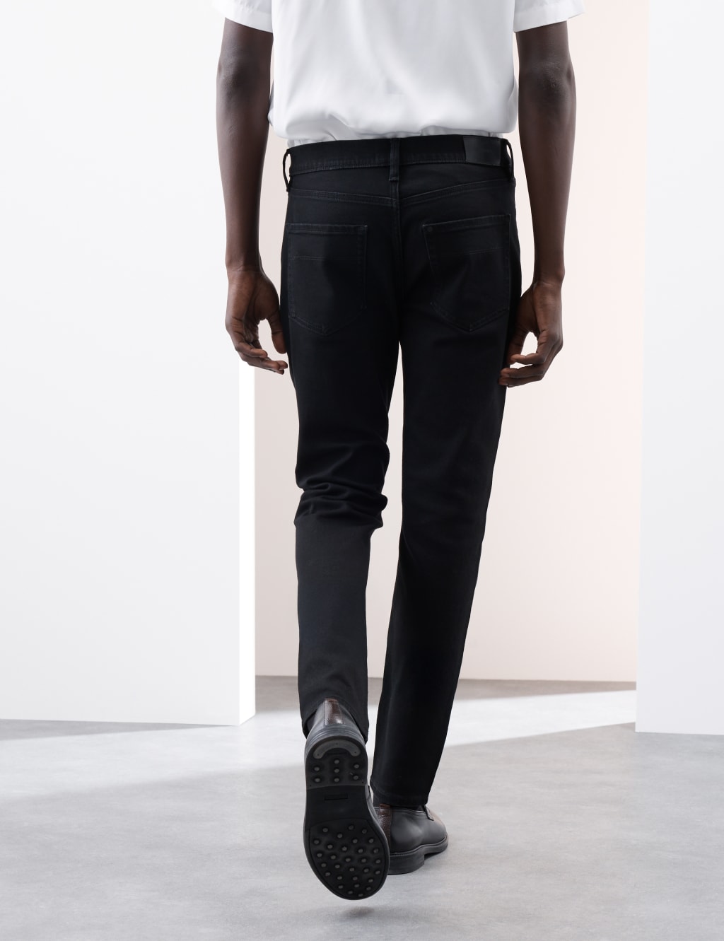 Slim Fit Soft Touch 5 Pocket Jeans 3 of 5