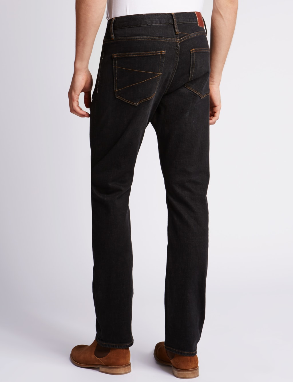 Straight Fit Stretch Jeans 3 of 3