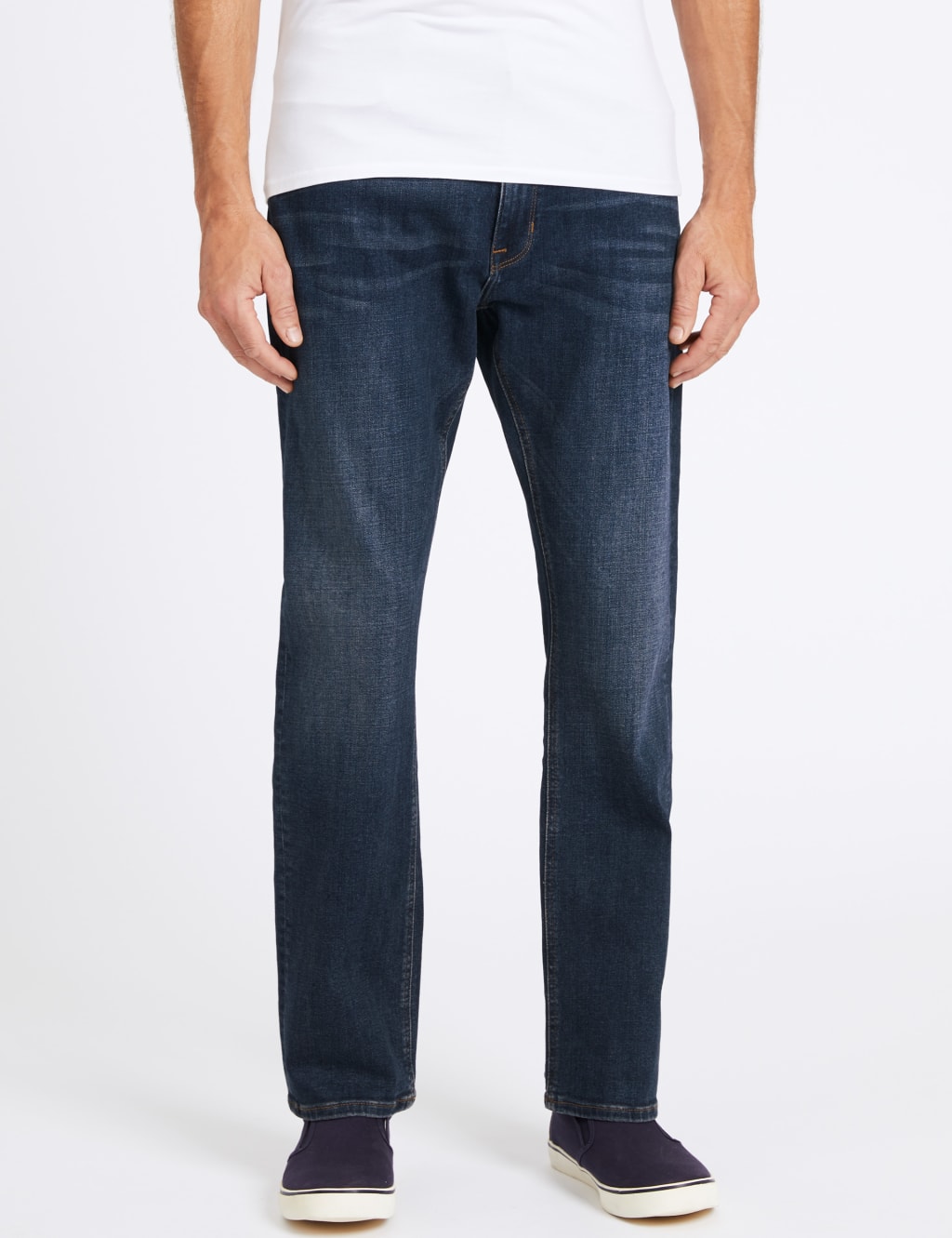 Straight Fit Stretch Jeans 1 of 6