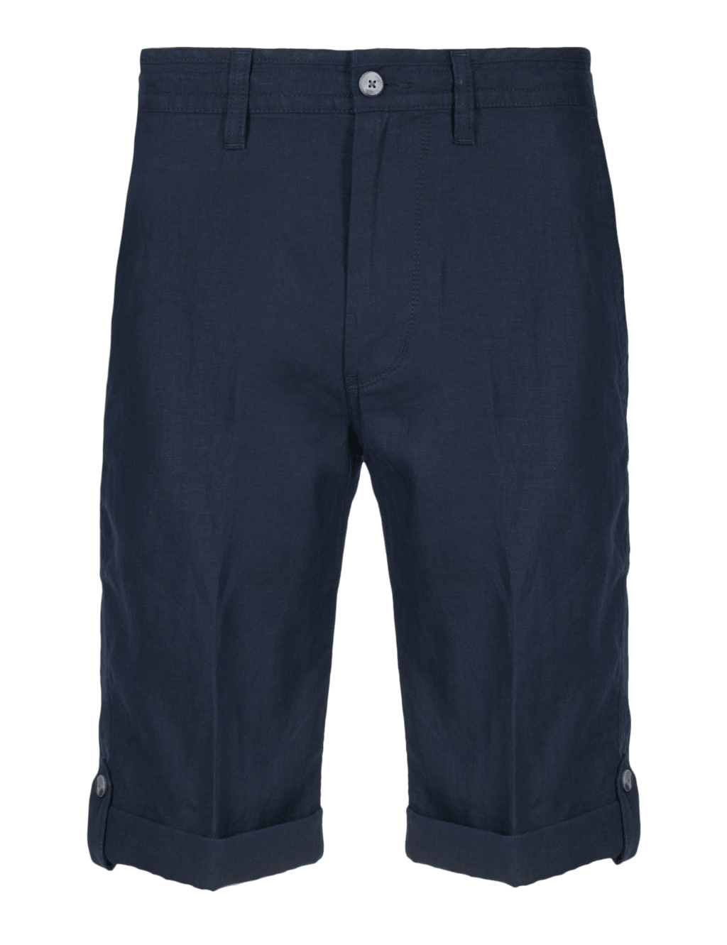 Pure Linen Adjustable Hem Shorts 2 of 3