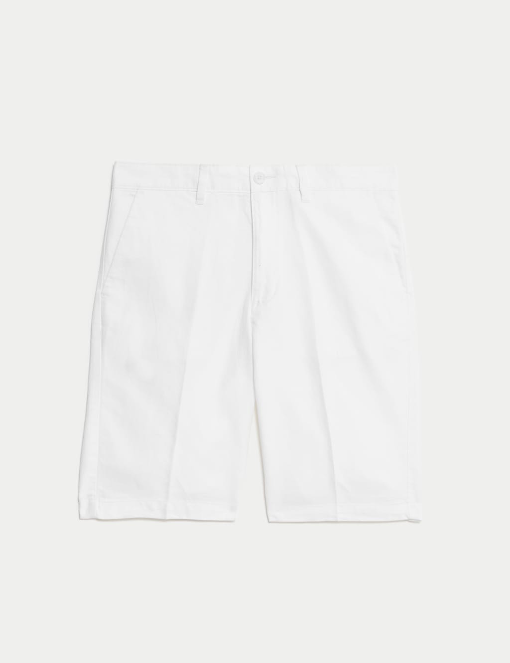 Regular Fit Cotton Linen Blend Chino Shorts 2 of 5